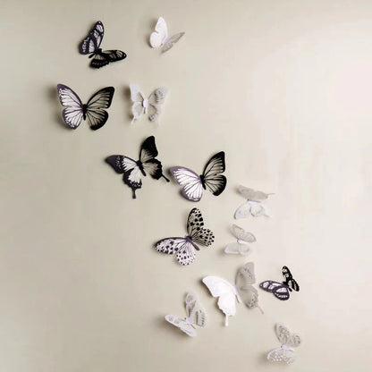3D Crystal Butterfly Wall Stickers – Home & Garden Decor Decals