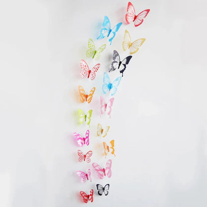 3D Crystal Butterfly Wall Stickers – Home & Garden Decor Decals
