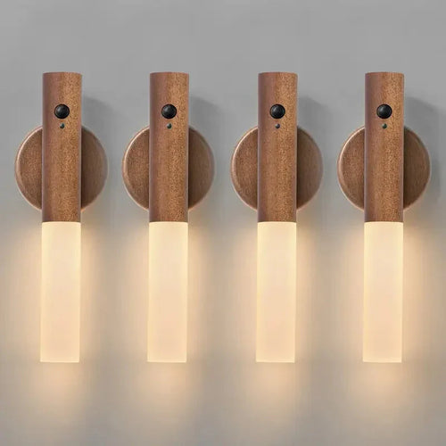 Smart Motion Sensor Night Light – Rechargeable LED Wall Lamp